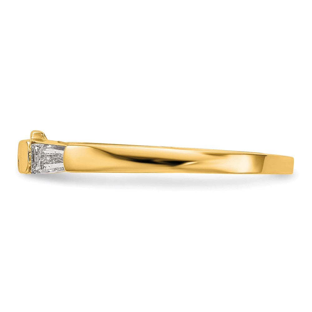 High-Quality 14K Gold Diamond Wedding Ring - Stylish and Affordable Elegance