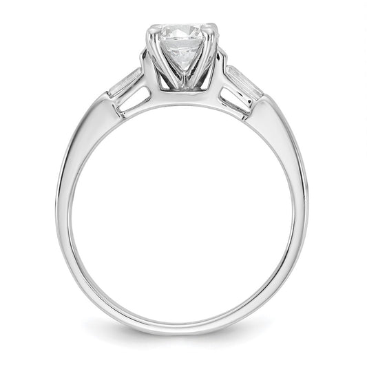 High-Quality 14K Gold 3-Stone Diamond Engagement Ring Setting - Luxury Value