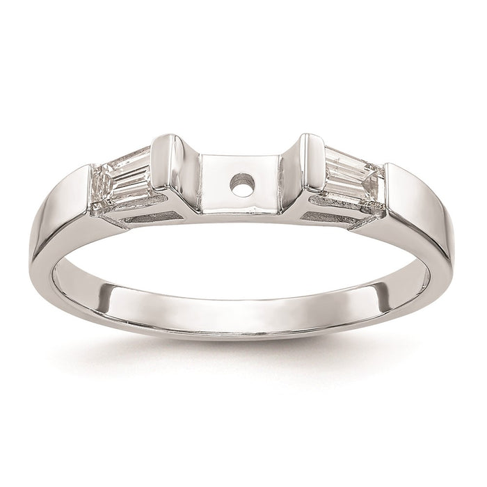 High-Quality 14K Gold 3-Stone Diamond Engagement Ring Setting - Luxury Value-9