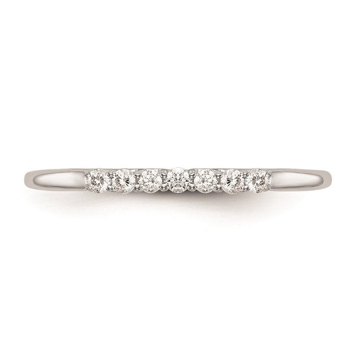 High-quality 14K White Gold Wedding Band Setting - Stylish & Affordable Choice-4