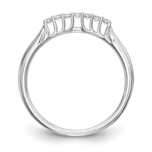 Buy Exclusive 14K White Gold Diamond Wedding Band - 1/10 Carat, Stylish Value
