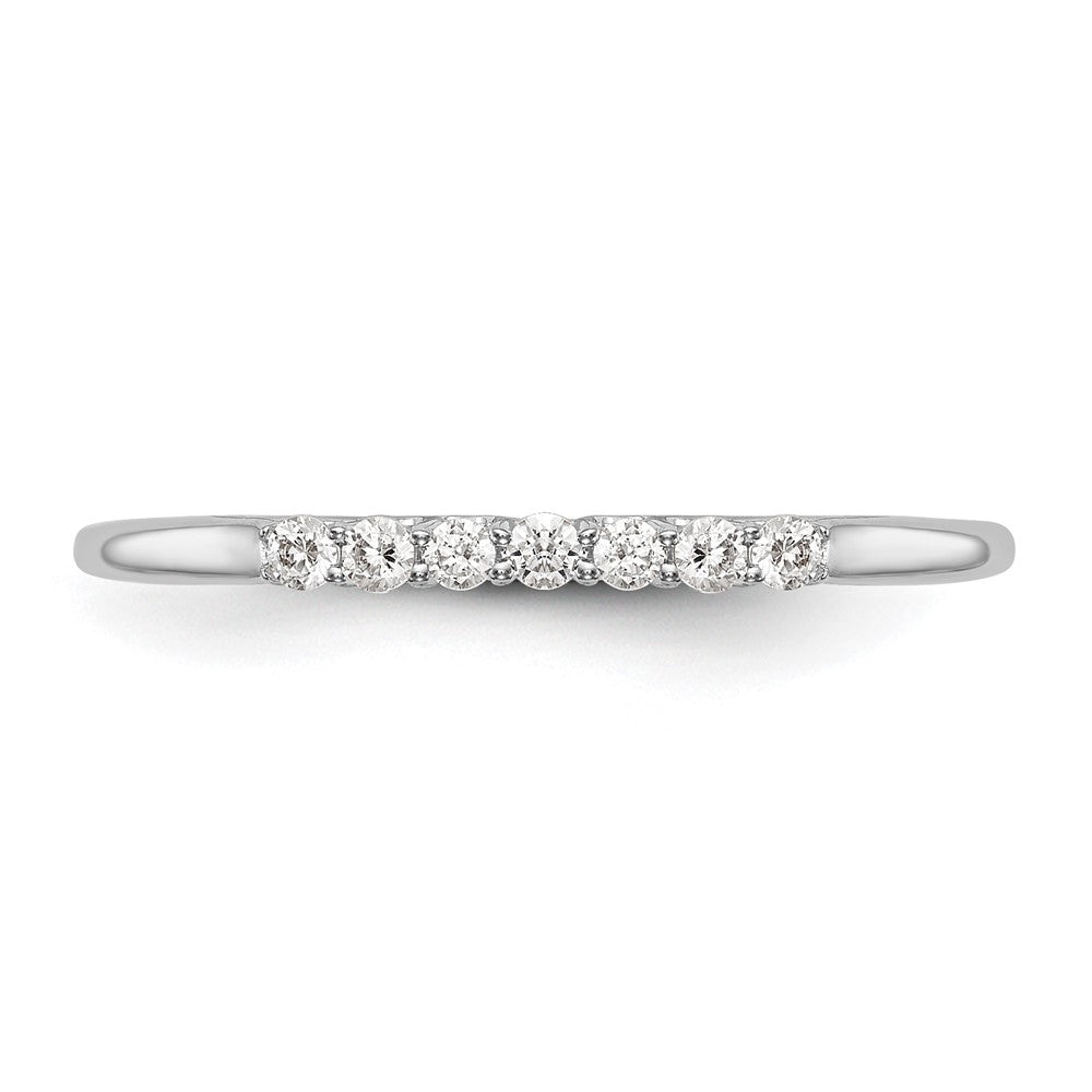 Buy Exclusive 14K White Gold Diamond Wedding Band - 1/10 Carat, Stylish Value