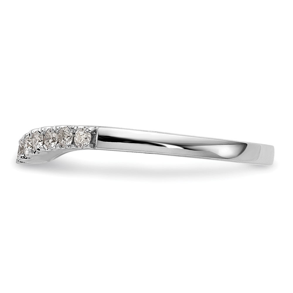 Exclusive 14K White Gold 1/3 Carat Diamond Eternity Wedding Band - Stylish Value