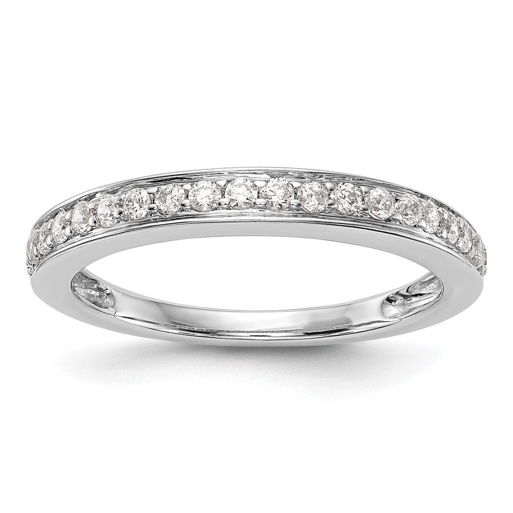 Buy Stylish 14K White Gold Wedding Band Set, 1/3 Carat Diamond - Luxury Value