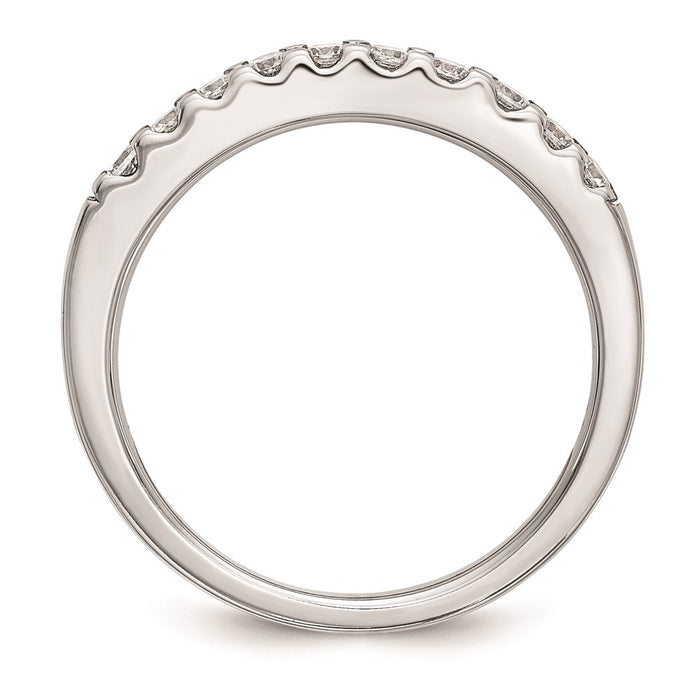 Buy Stylish 14K White Gold 1/3 Carat Engagement Ring Setting - Affordable Luxury-2