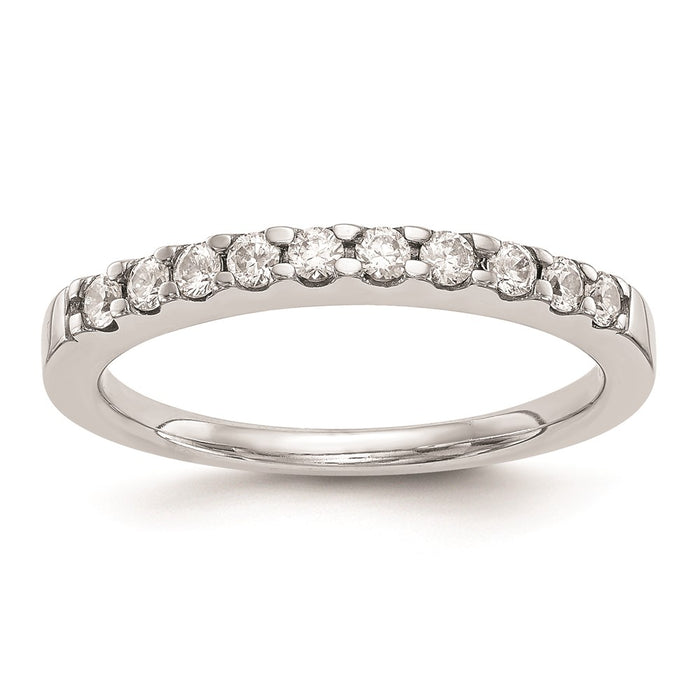 Buy Stylish 14K White Gold 1/3 Carat Engagement Ring Setting - Affordable Luxury-1