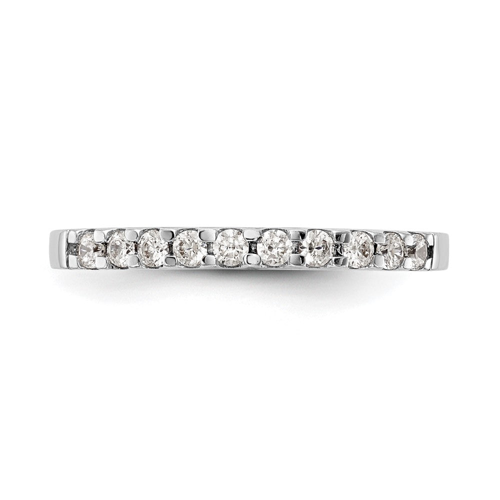 Order 14K White Gold Wedding Band Set - 1/3 Carat Diamond Luxury Value