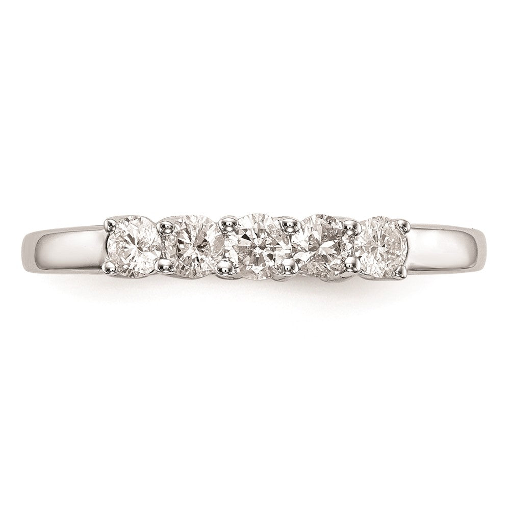 Buy Exclusive 14K White Gold 5-Stone Diamond Engagement Ring Setting - Luxury Value