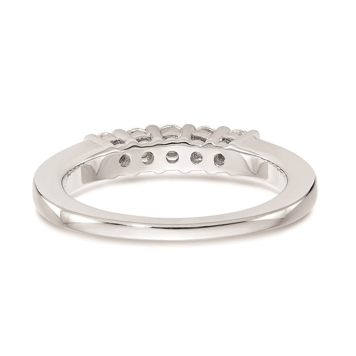Buy Exclusive 14K White Gold 5-Stone Diamond Engagement Ring Setting - Luxury Value-5