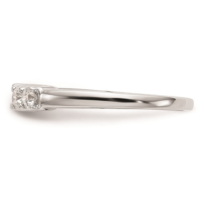 Buy 14K White Gold 5-Stone Engagement Ring Mounting - Stylish & Affordable!-3