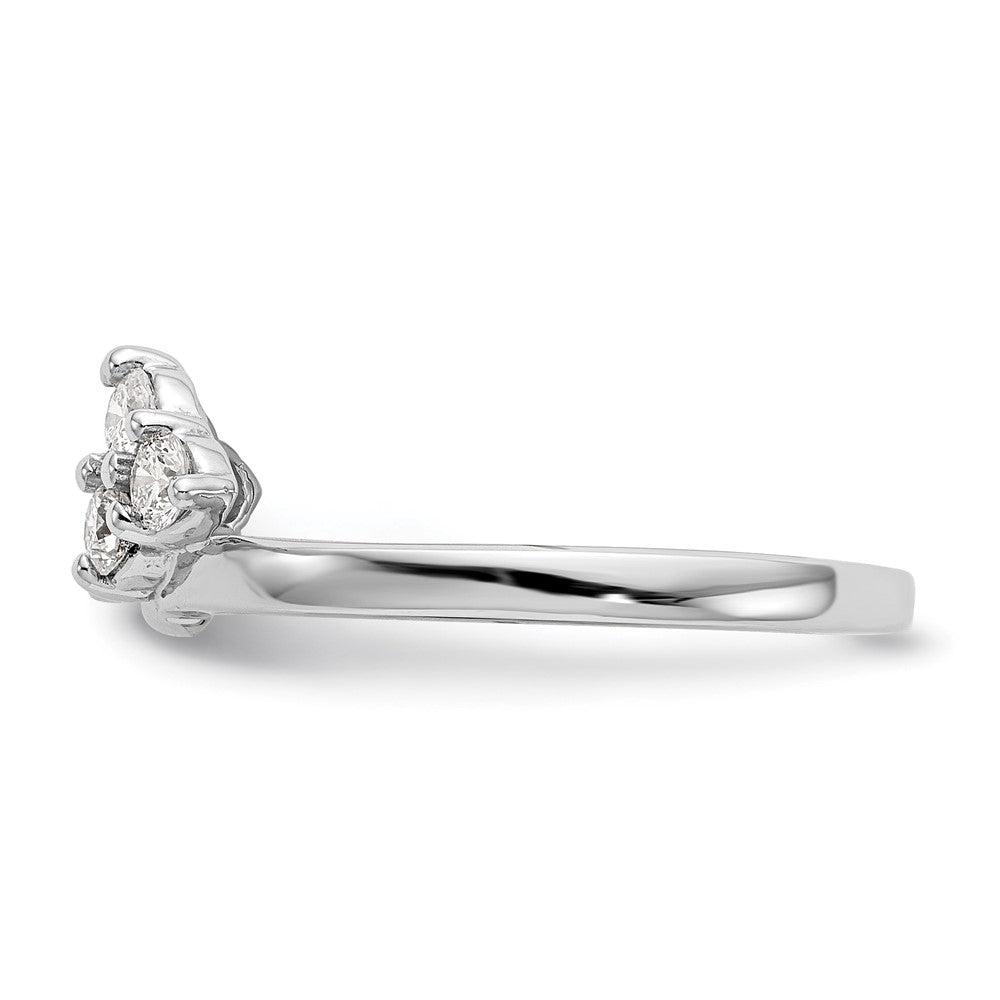 Buy Exclusive 14K White Gold Diamond Wrap Ring - 3/8 Carat, Stylish Value!