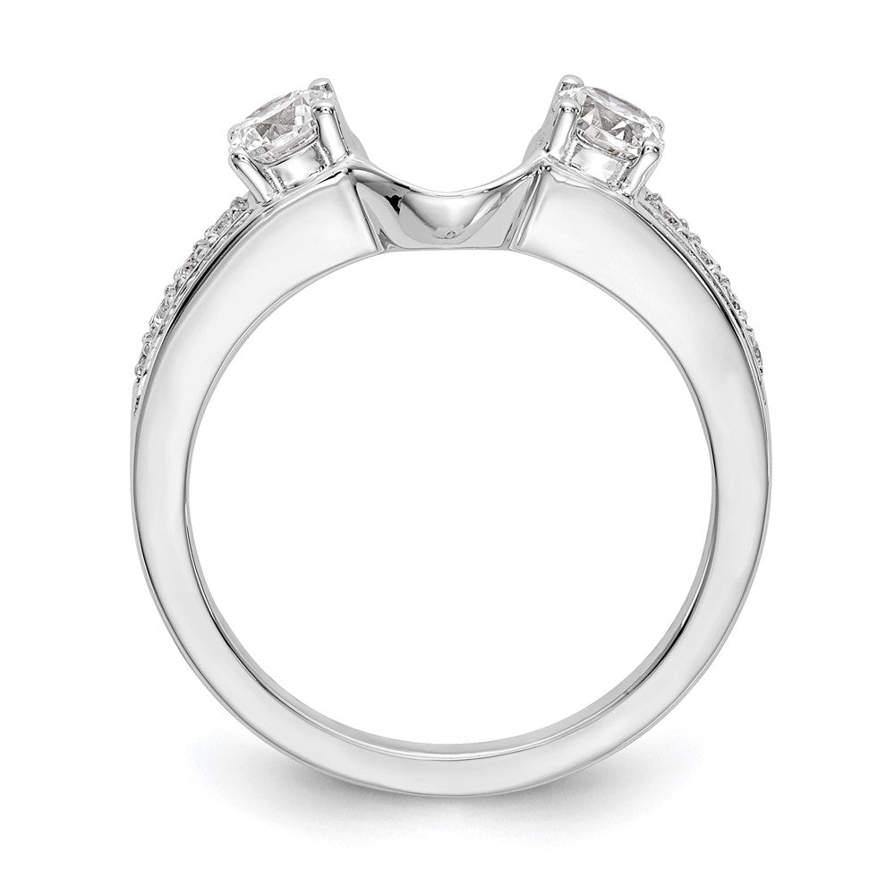 Buy Exclusive 14K White Gold 1/2 Carat Diamond Full Wrap Ring - Stylish Value!
