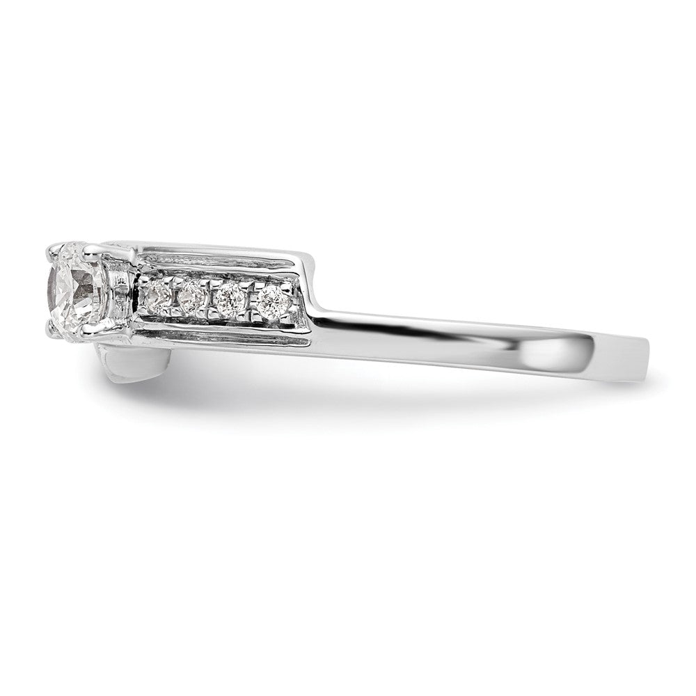 Buy Exclusive 14K White Gold 1/2 Carat Diamond Full Wrap Ring - Stylish Value!