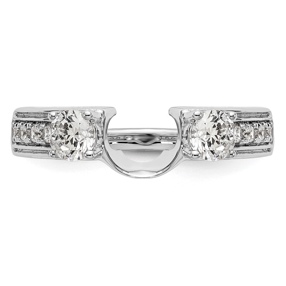 Buy Exclusive 14K White Gold 1/2 Carat Diamond Full Wrap Ring - Stylish Value!