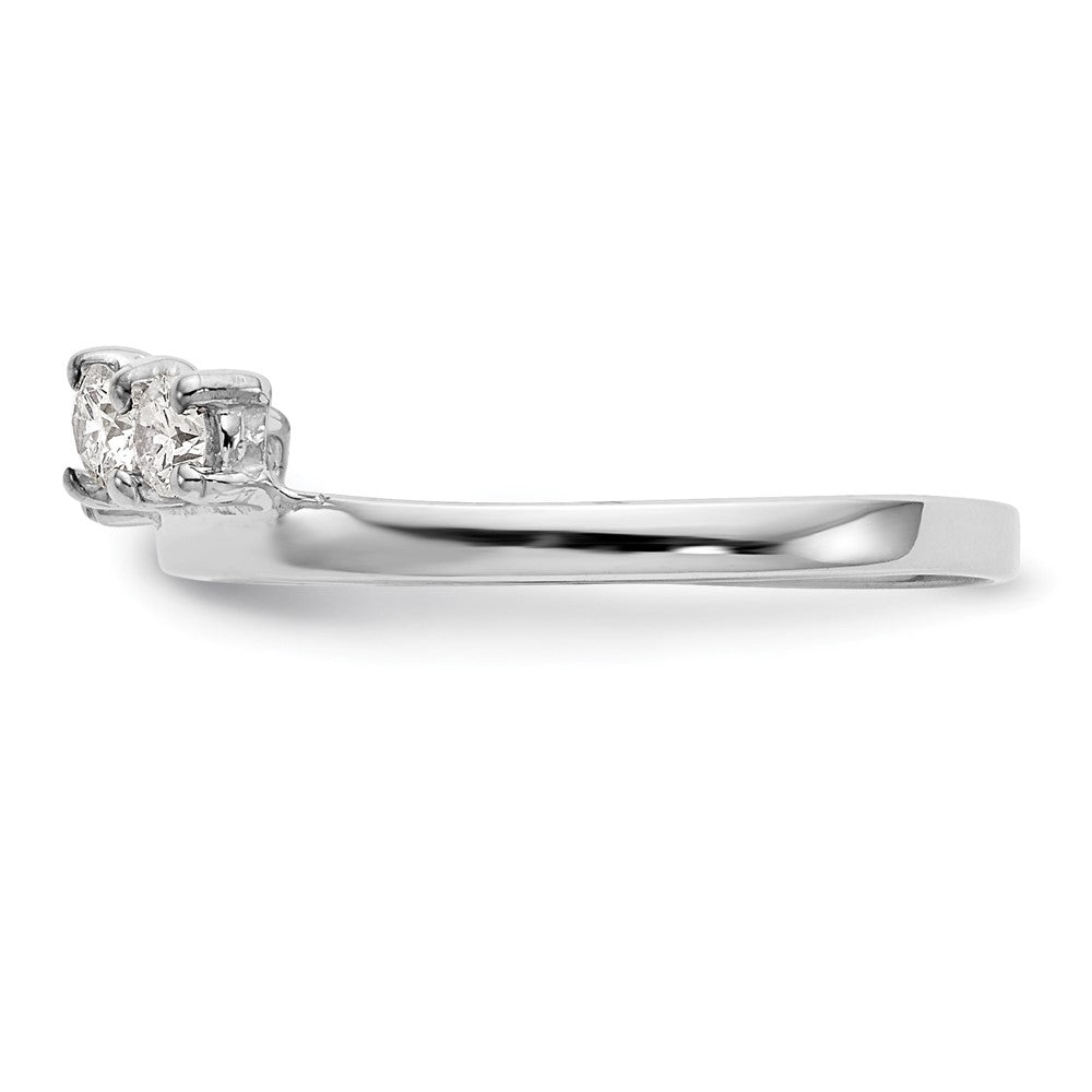 Buy Stylish 14K White Gold 1/3 Carat Diamond Full Wrap Ring - Luxury Value!
