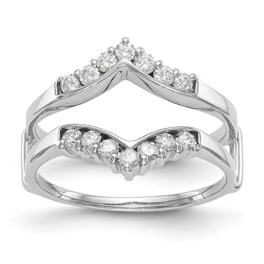 Buy Stylish 14K White Gold Diamond Ring Guard | 1/3 Carat Total Weight