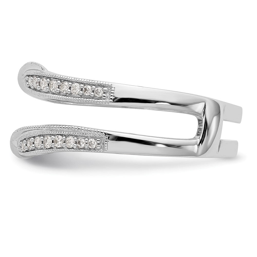 Buy Luxury 14K White Gold Diamond Ring Guard - 1/4 Carat Total Weight