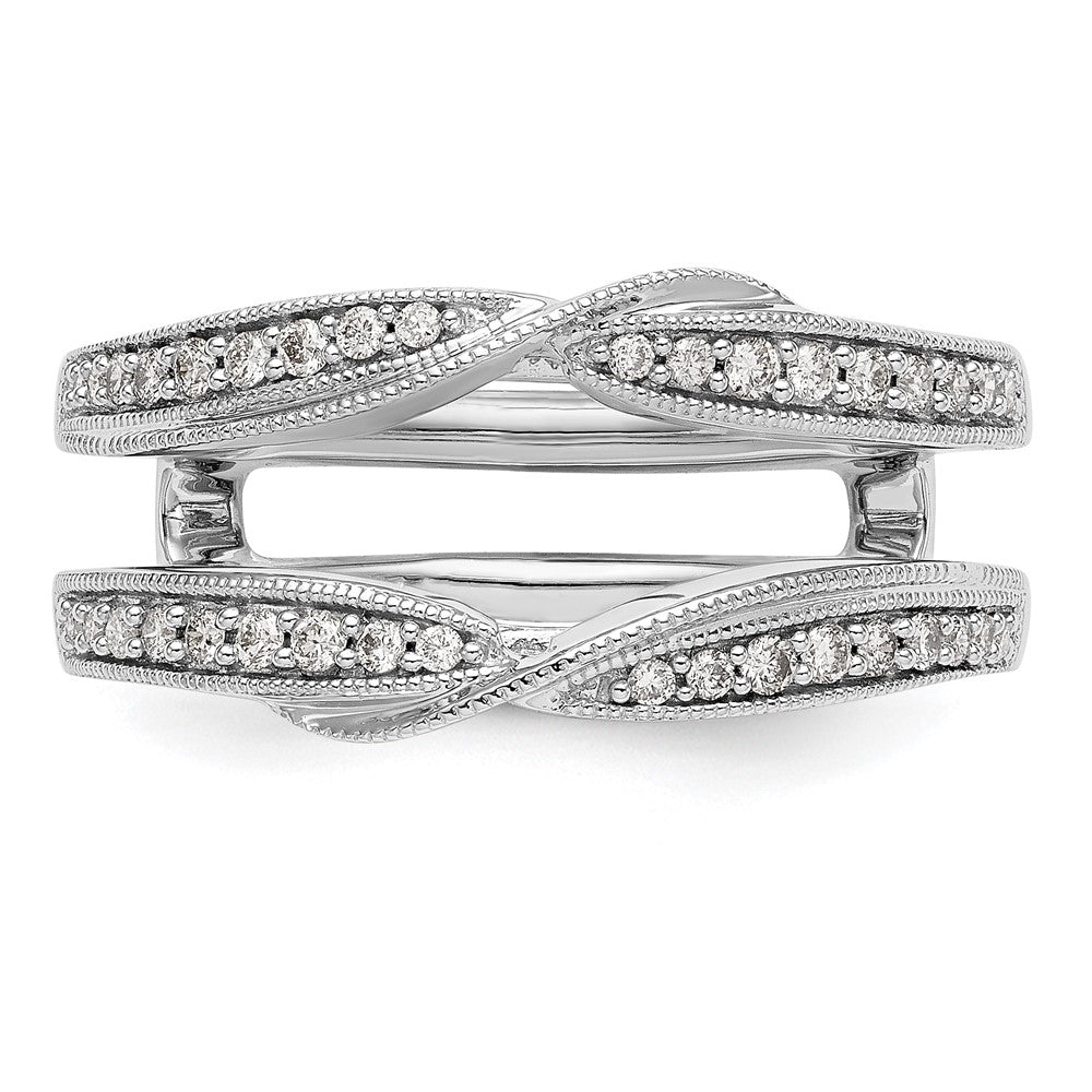 Buy Luxury 14K White Gold Diamond Ring Guard - 1/4 Carat Total Weight