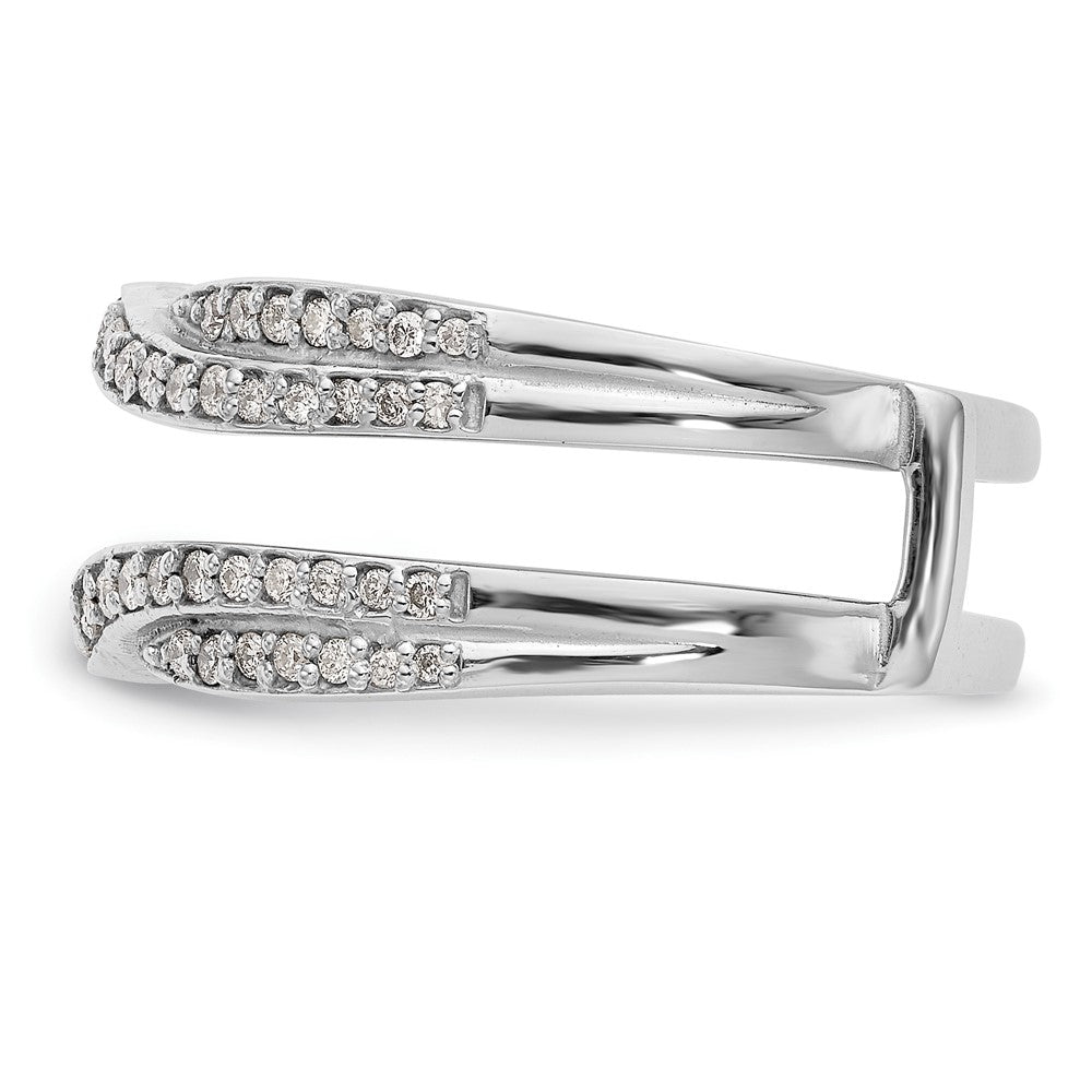 Buy Exclusive 14K White Gold 1/2 Carat Diamond Full Ring Guard - Luxury Value