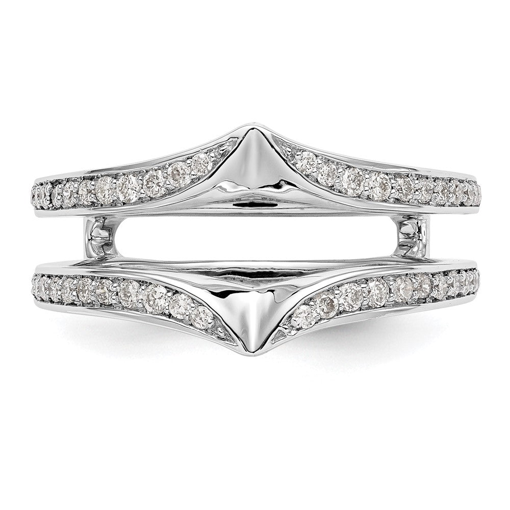 Buy Exclusive 14K White Gold Diamond Ring Guard - 1/3 Carat Total Weight