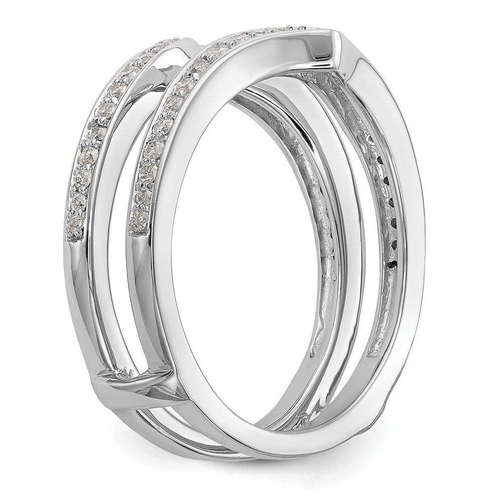 Buy Exclusive 14K White Gold Diamond Ring Guard - 1/3 Carat Total Weight