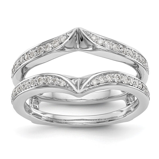 Buy Exclusive 14K White Gold Diamond Ring Guard - 1/3 Carat Total Weight