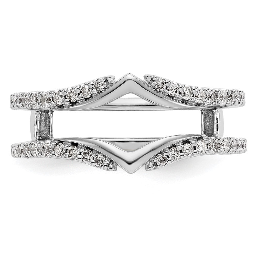 Buy 14K White Gold Diamond Ring Guard, 1/3 Carat Total Weight - Stylish Value!