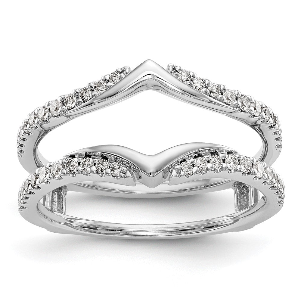 Buy 14K White Gold Diamond Ring Guard, 1/3 Carat Total Weight - Stylish Value!