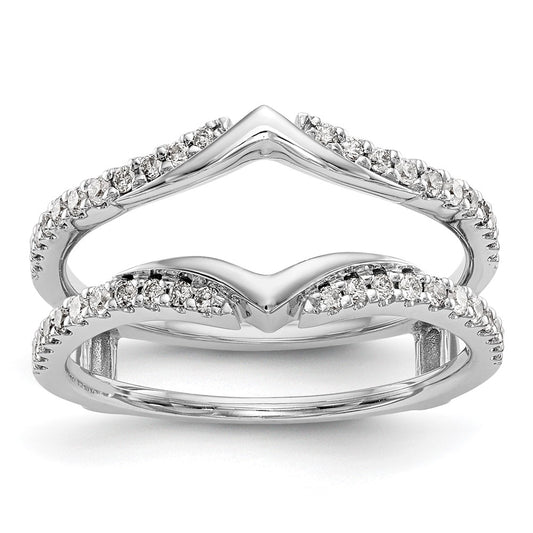 Buy 14K White Gold Diamond Ring Guard, 1/3 Carat Total Weight - Stylish Value!