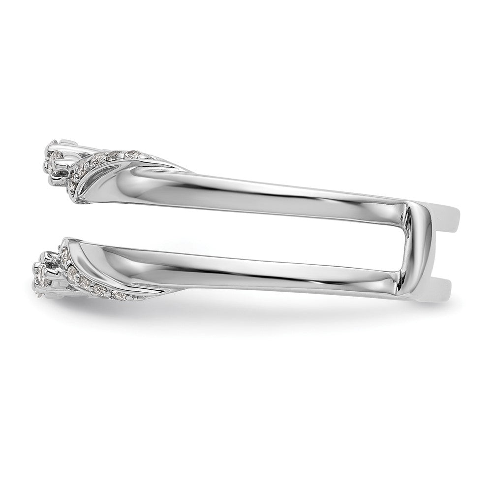 Buy Exclusive 14K White Gold Diamond Ring Guard - 1/5 Carat Luxury Value