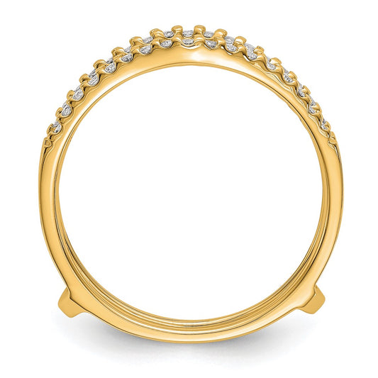 Exclusive 14K Yellow Gold Diamond Enhancer Ring - Stylish & Affordable Luxury