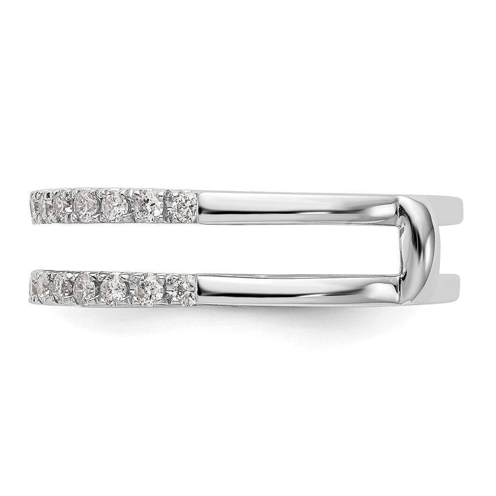 Buy Exclusive 14K White Gold 1/2 Carat Diamond Ring Guard Set - Stylish Value!