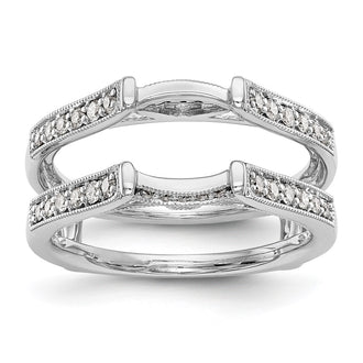 Buy Exclusive 14K White Gold Diamond Ring Guard - 1/3 Carat, Stylish Value!