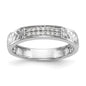 Buy 14K White Gold Women's Wedding Band with 1/10 Carat Diamonds - Stylish Value!-1