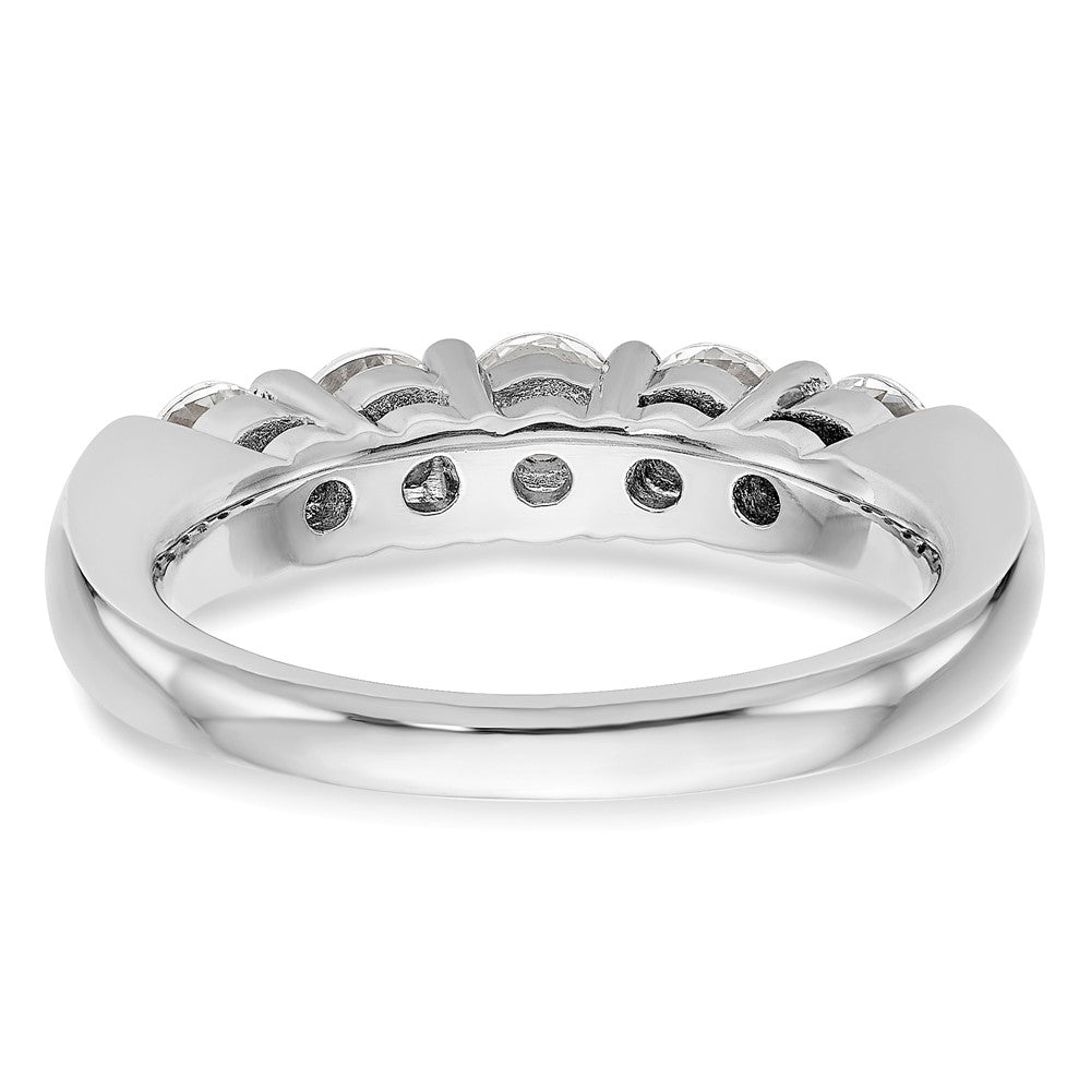 Buy 14K White Gold 5-Stone Round Diamond Band, 1 Carat - Stylish & Affordable