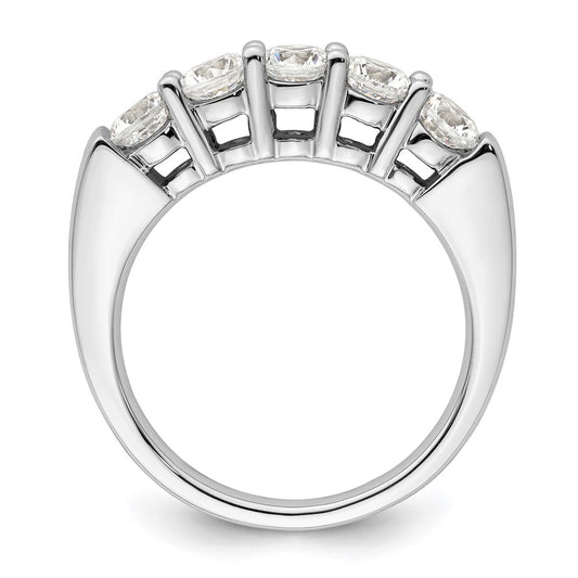 Buy Exclusive 14K White Gold 5-Stone Diamond Band - 1.25 Carats, Stylish Value