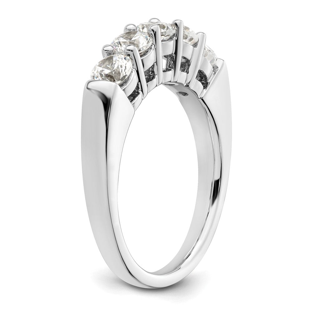 Buy Exclusive 14K White Gold 5-Stone Diamond Band - 1.25 Carats, Stylish Value