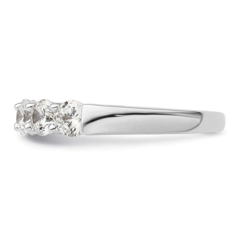 Buy 14K White Gold 5-Stone Diamond Band, 1.5 Carats, Stylish Luxury Design