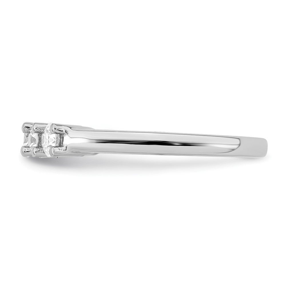 Buy 14K White Gold 5-Stone Diamond Band - 3/4 Carat Luxury Value Ring
