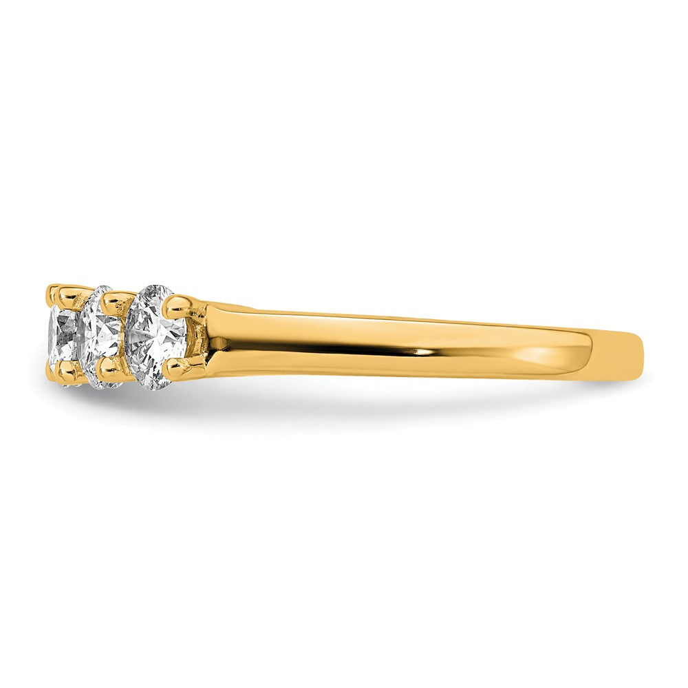 Buy Stylish 14K Gold 5-Stone Diamond Band Setting (4.3mm) - Affordable Elegance