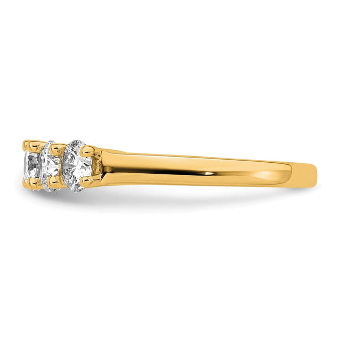 Buy Stylish 14K Gold 5-Stone Diamond Band Setting (4.3mm) - Affordable Elegance-3