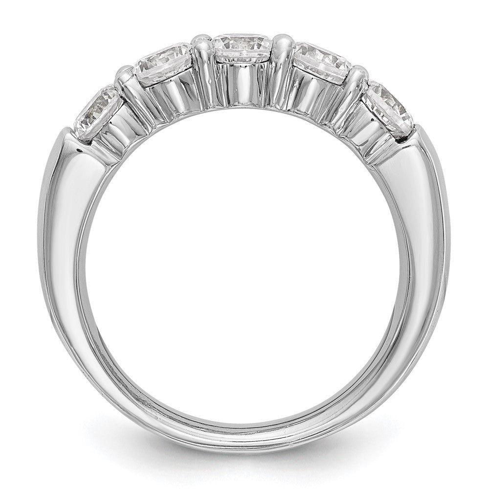 Buy Exclusive 14K White Gold 5-Stone Diamond Band Setting (3.8mm) - Luxury Value