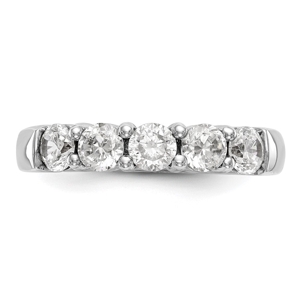 Buy Exclusive 14K White Gold 5-Stone Diamond Band Setting (3.8mm) - Luxury Value