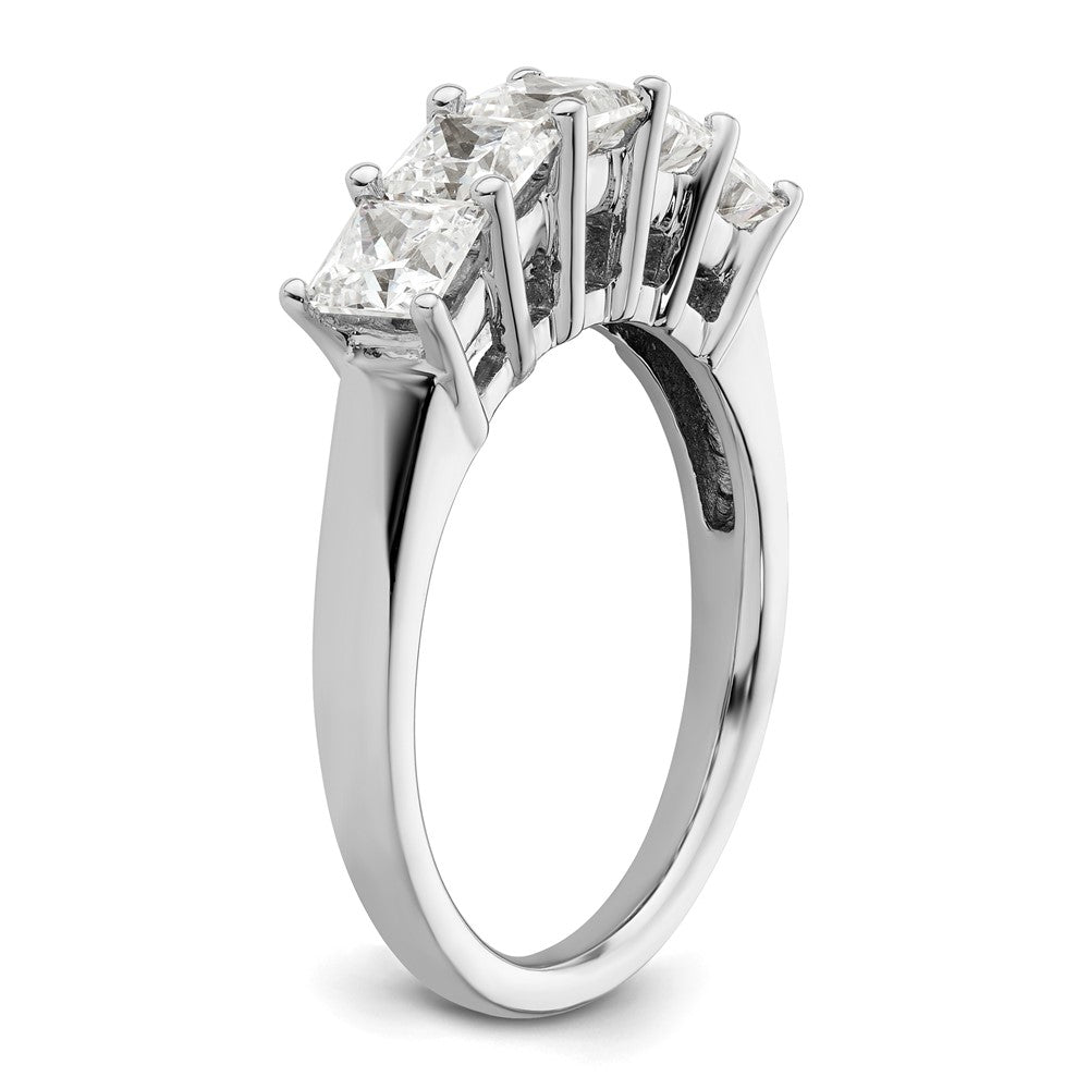 Buy Exclusive 14K White Gold 5-Stone Diamond Band Setting (3.8mm) - Stylish Value