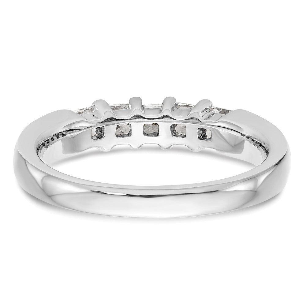 Buy Exclusive 14K White Gold 5-Stone Diamond Band Setting, Stylish & Affordable