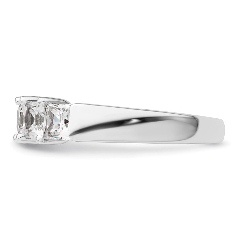 Buy Stylish 14K White Gold 5-Stone Diamond Band Setting for 5 Princess Cut Diamonds