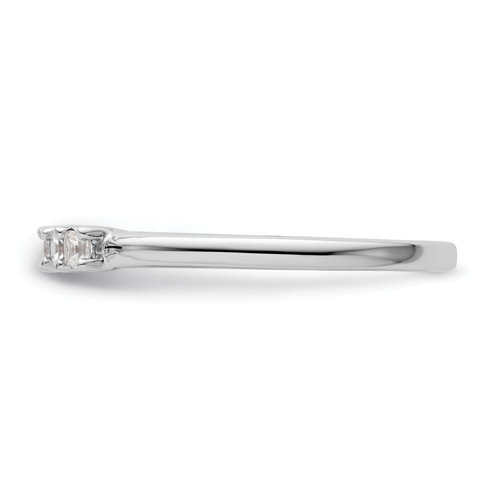 Exclusive 14K White Gold 5-Stone Diamond Band - 1/4 Carat Luxury Value