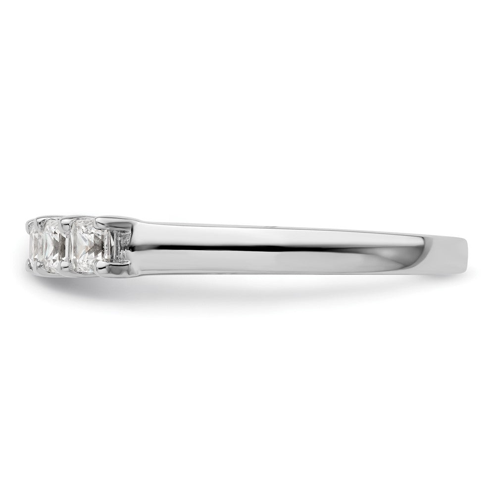 Order Luxury 14K White Gold 5-Stone Diamond Band Setting for 5 Princess Cuts