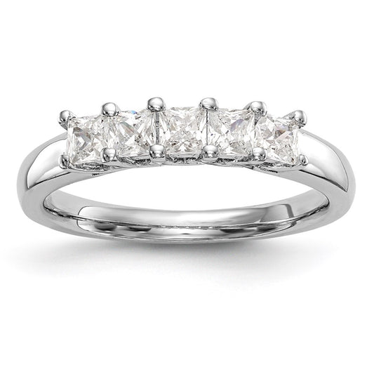 Exclusive 14K Yellow Gold Five-Stone Diamond Ring - Stylish & Affordable Luxury