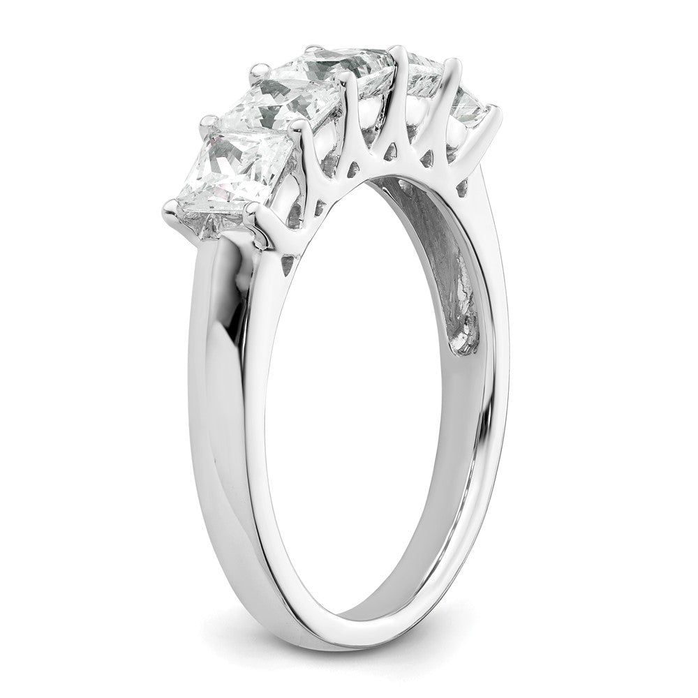 Buy Exclusive 14K White Gold 5-Stone Diamond Band Setting - Stylish & Affordable!